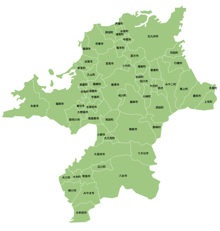 対応エリア地図